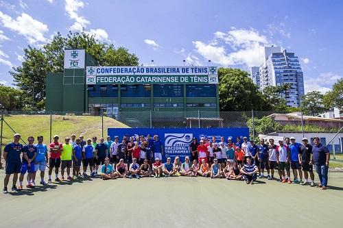 Encontro Nacional de Tênis na sede da CBT encerrou a temporada brasileira com chave de ouro / Foto: Cristiano Andujar